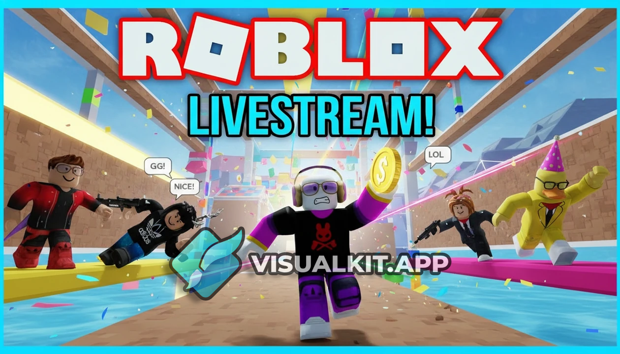 Roblox Live Stream With Viewers — Host Reacting to Chat