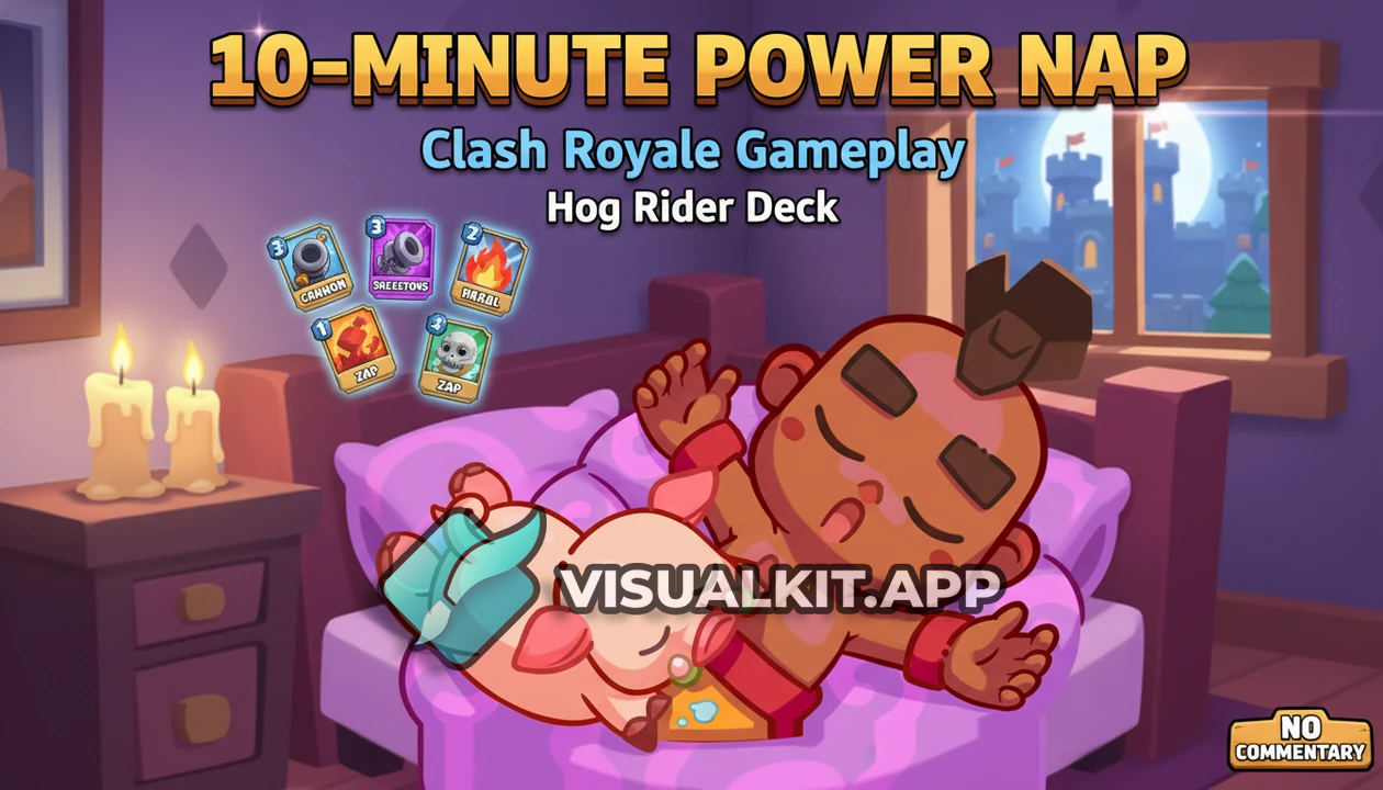 10-Minute Power Nap Clash Royale | Hog Rider Deck Thumbnail