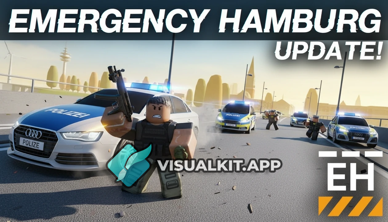 Roblox - An Update of Emergency Hamburg: New Rescue Crew Reveal