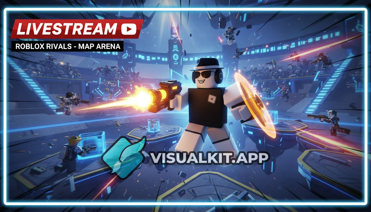 Roblox Rivals Map Arena Thumbnail Live Stream Design Reveal