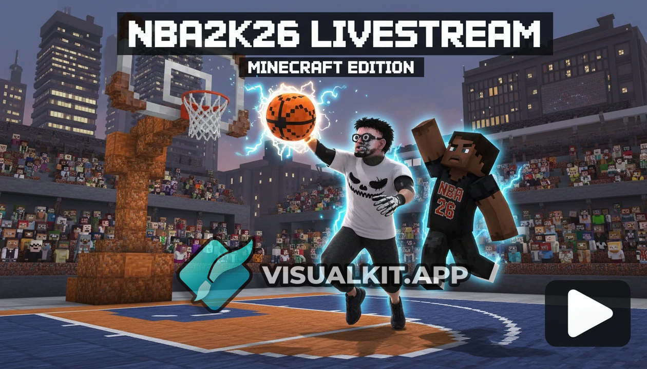 NBA2k26 THUMBNAIL LIVESTREAM | Minecraft thumbnail design live