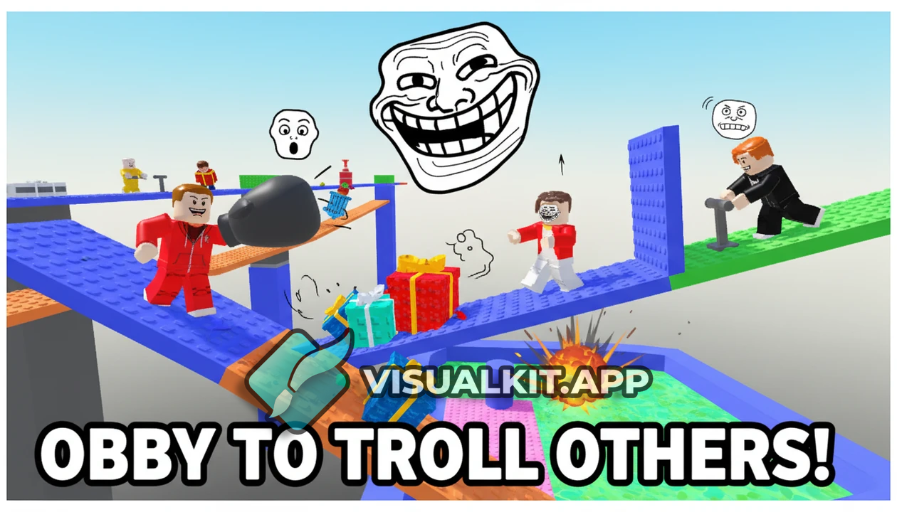 Roblox Obby Trolls: this is a obby where people can troll eachother