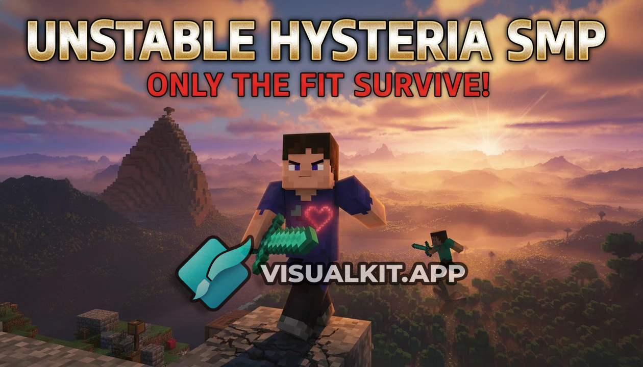 Unstable Hysteria SMP – Beginning of Survival (Lifesteal Minecraft)