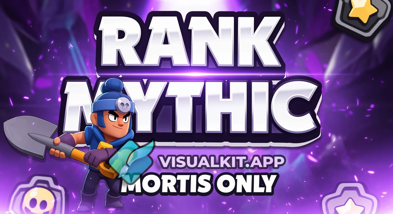 رسیدن به رنک میتیک فقط با مورتیس! چالش Brawl Stars