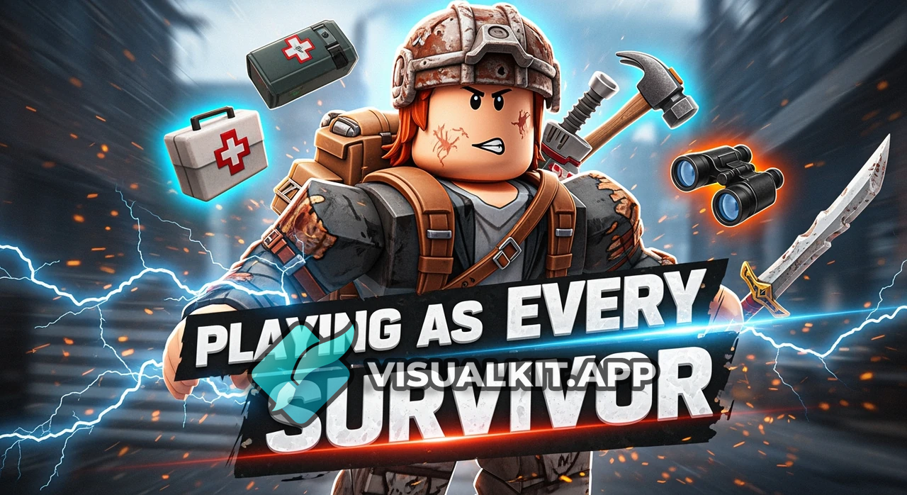 Roblox Forsaken — Playing as Every Survivor Challenge