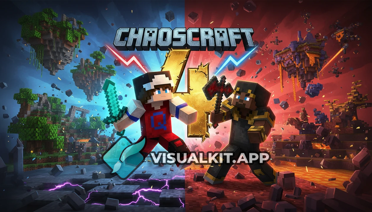 Chaoscraft 4 Minecraft Thumbnail - Hero PvP Castle Explosion