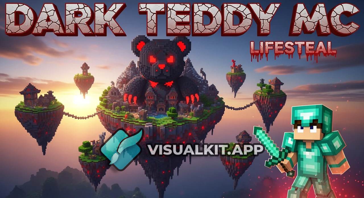 Epic Lifesteal Server Reveal: DarkTeddy MC Minecraft