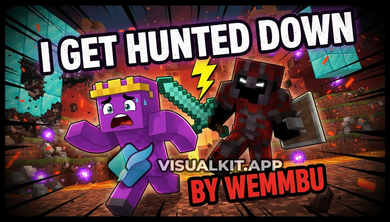 i get hunted down by wemmbu | Minecraft chase, tense ambush