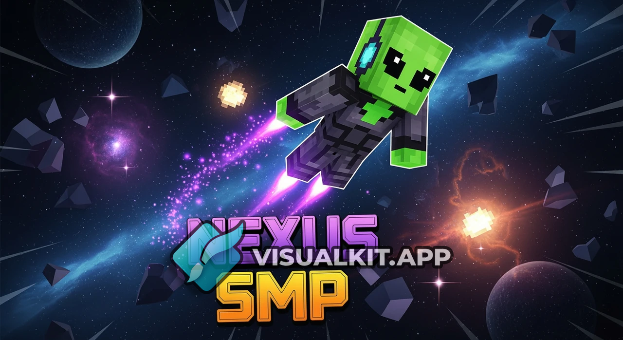 Nexus SMP Application Thumbnail — Space, Purple Nexus, Alien