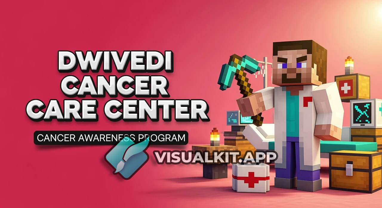 Minecraft Pink BG Thumbnail: Dwivedi Cancer Care Center