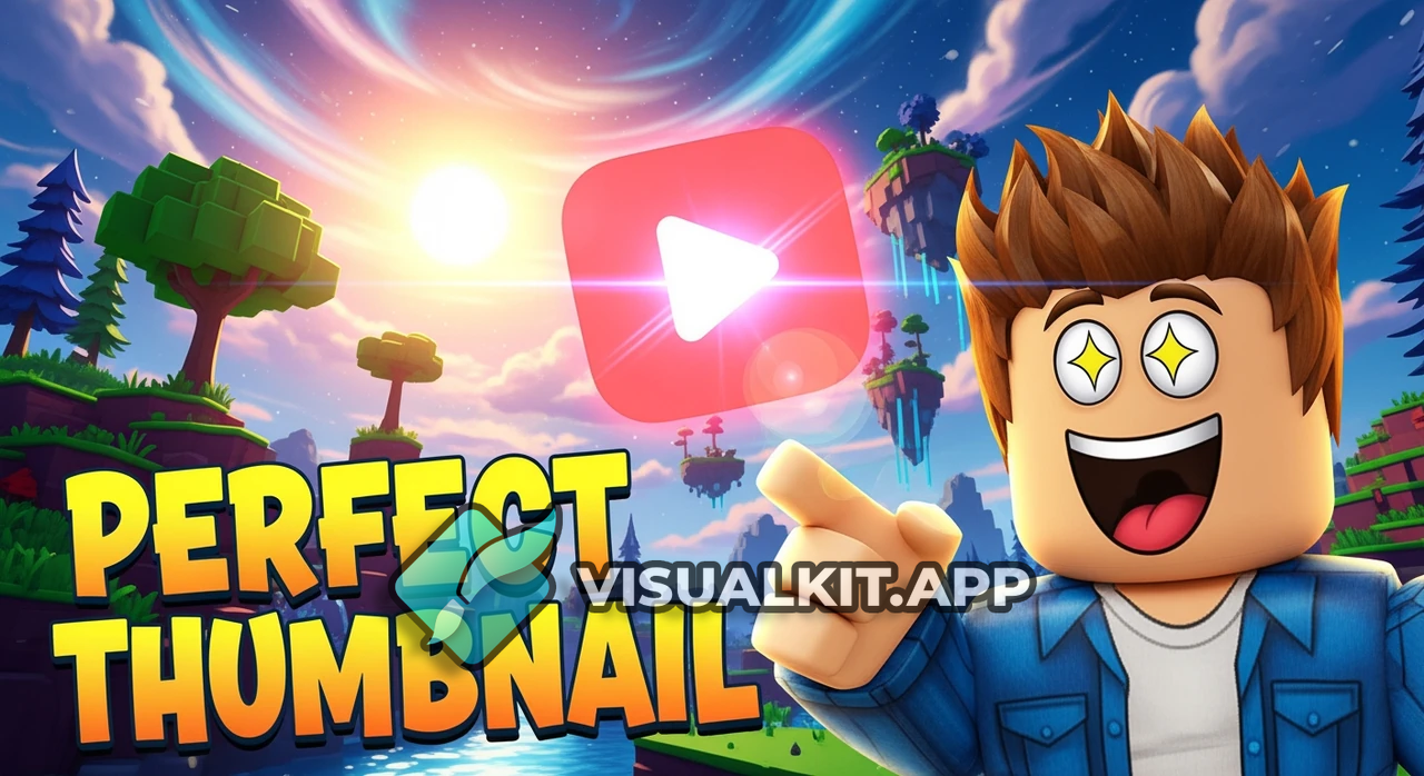 Make Perfect Thmbnail for YouTube Live — Roblox Live Thumbnail Tips