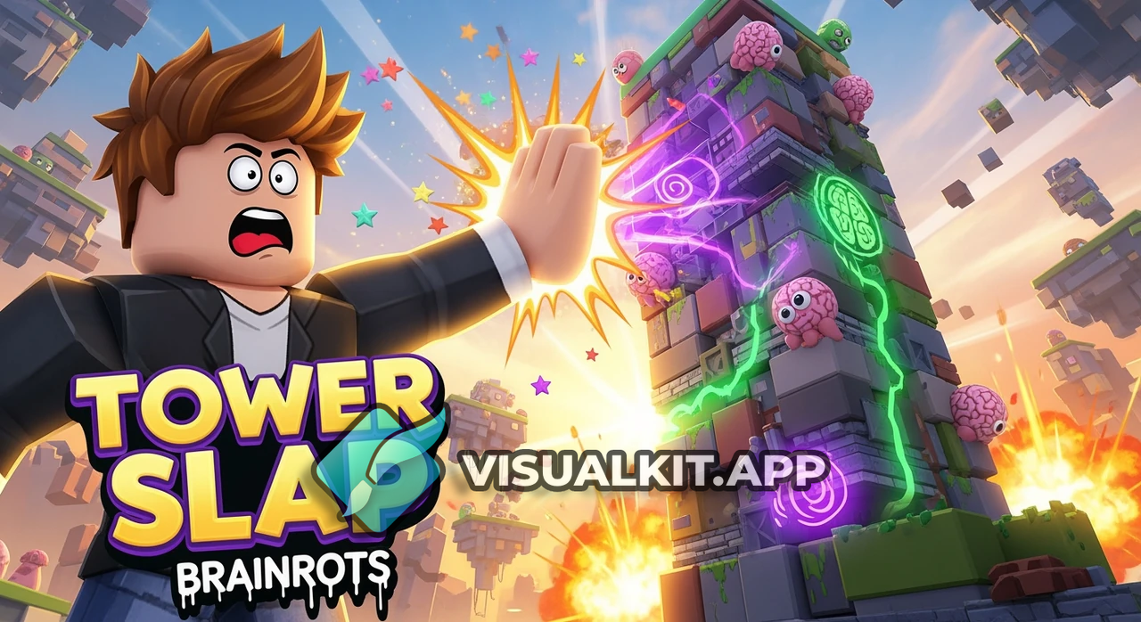 Roblox Game: Tower Slap With Brainrots — Epic Clash