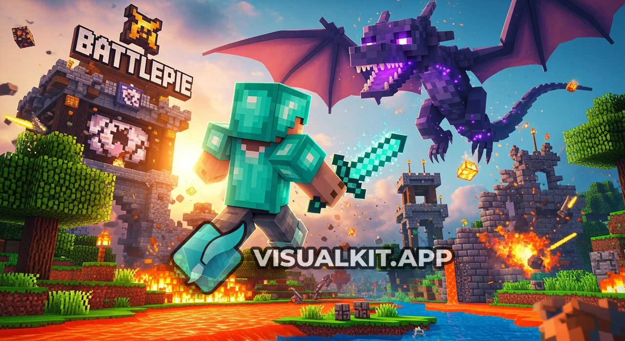 I Need Minecraft Battelpie Server Background - Vivid Art