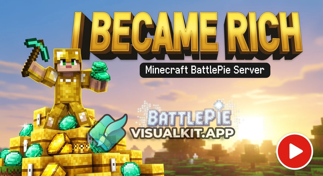 I Become Rich on Minecraft Battelpie Server — Epic Loot Reveal