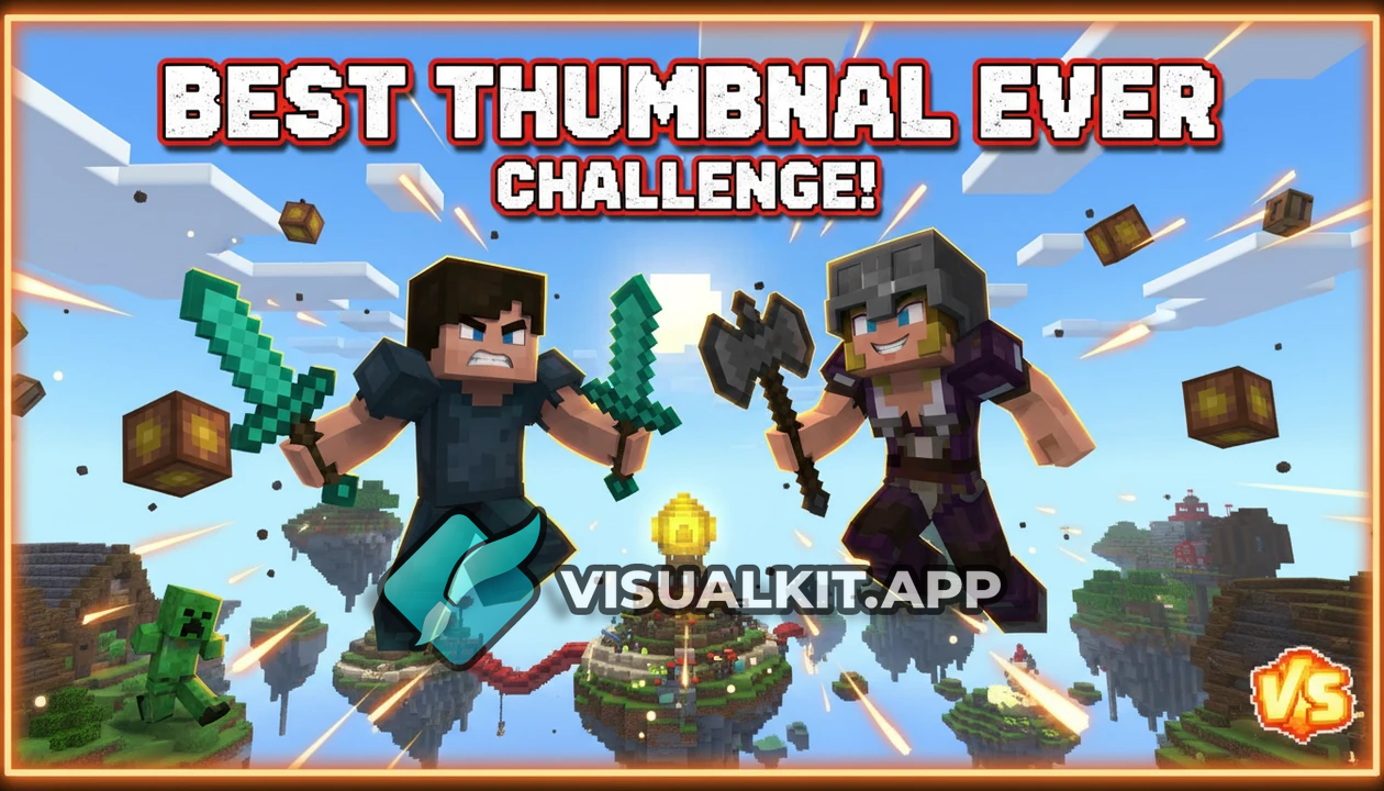 Make This the Best YouTube Thumbnail Ever — Minecraft Art