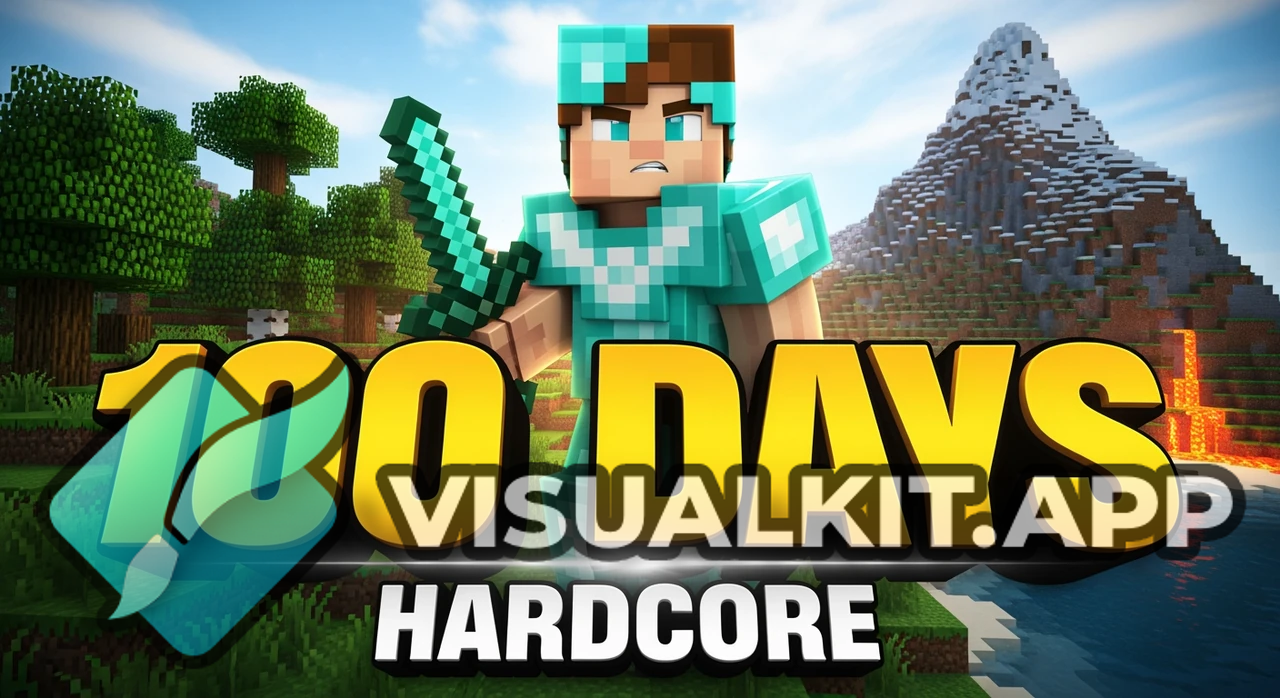 100 Days Minecraft Hardcore — Final Day Base & Dragon Fight