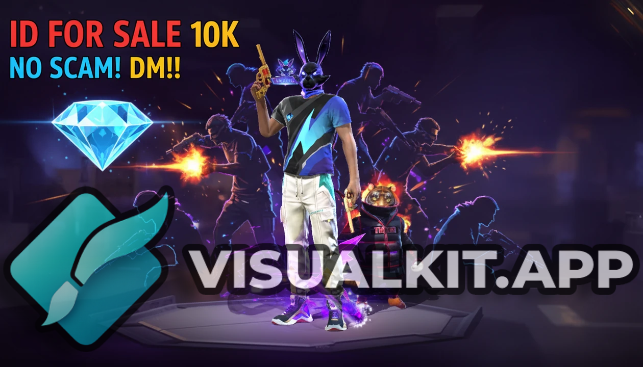 Write There ID For Sale 10K - Free Fire Diamond Logo Promo