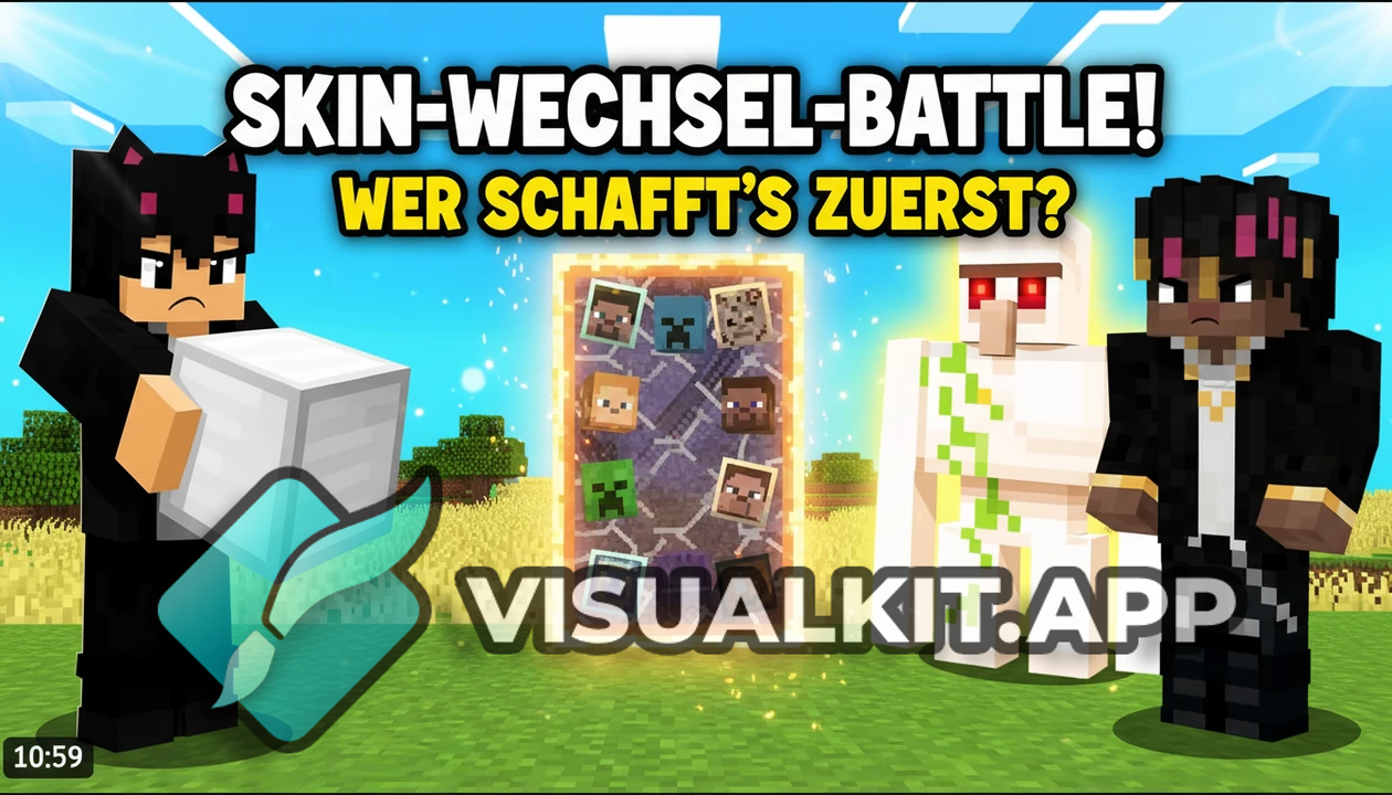 Mach den Minecraft Skin wechseln – Schritt für Schritt Guide