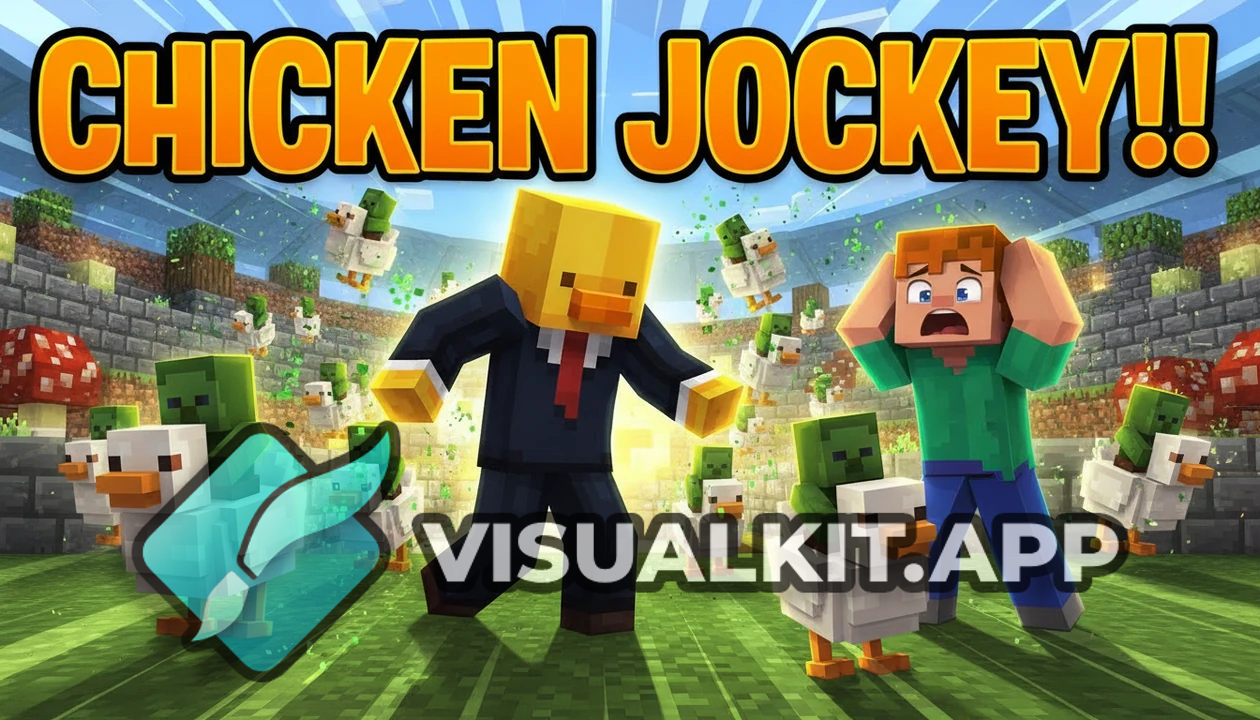 Minecraft Skin Spawning Chicken Jockeys — Shocked Player!