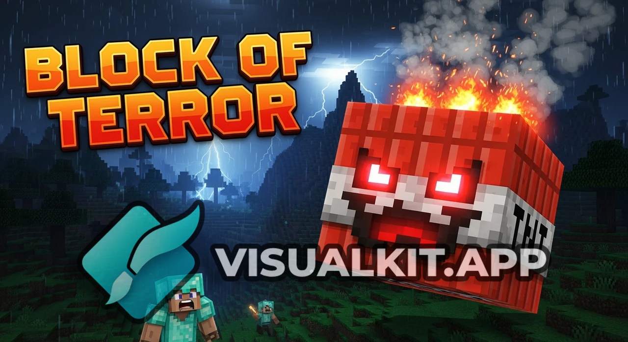 Minecraft The Block of Terror - Haunted Block Survival Guide