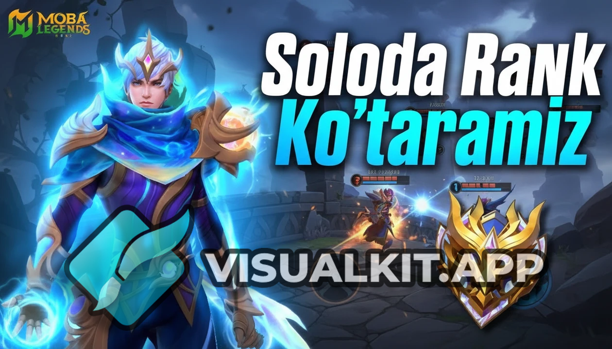 Epic Mobile Legends Mage Thumbnail - Blue Aura Royal Crown