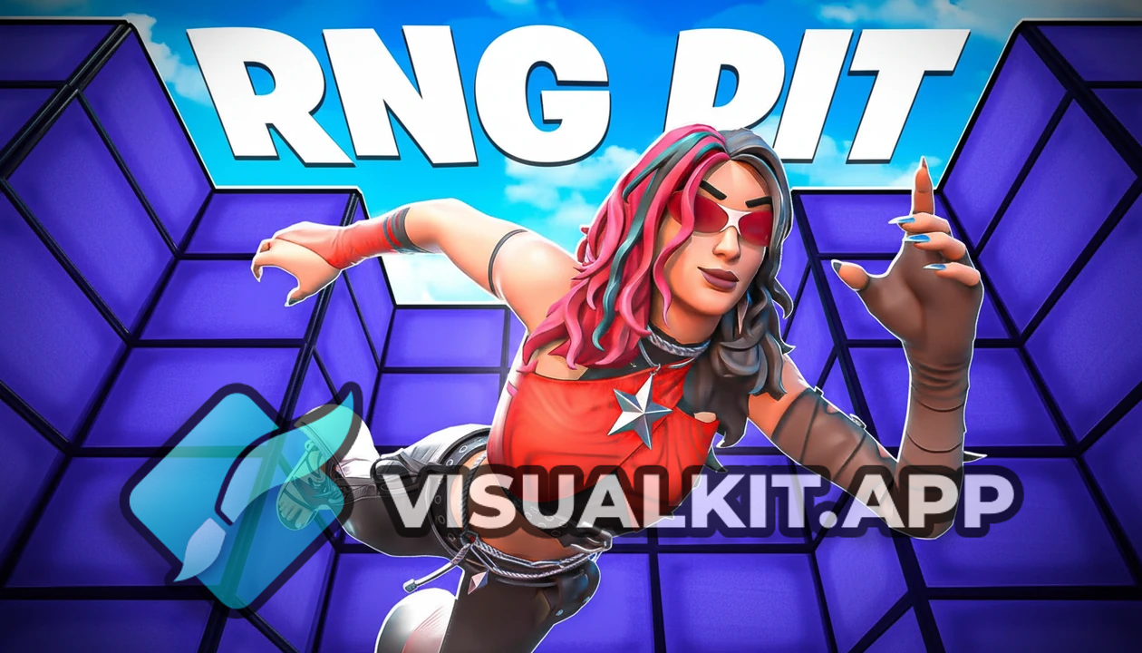 Fortnite RNG PIT Thumbnail - Pink-Haired Leaping Punk Hero