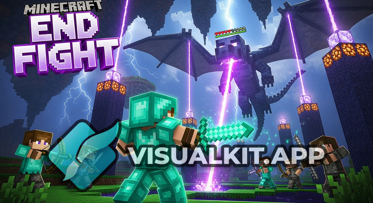 Minecraft End Fight: Every Player Battles in The End