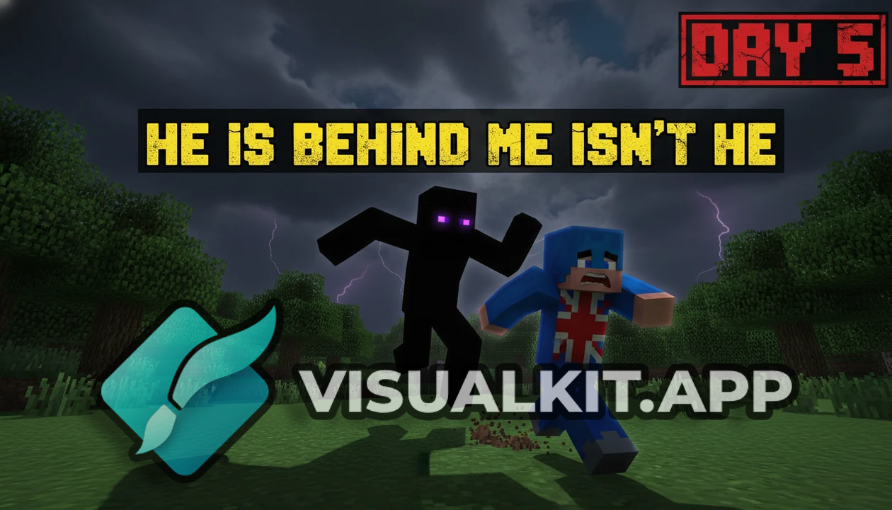 Theres a Character of Me Running From a Dark Figure — Day 5