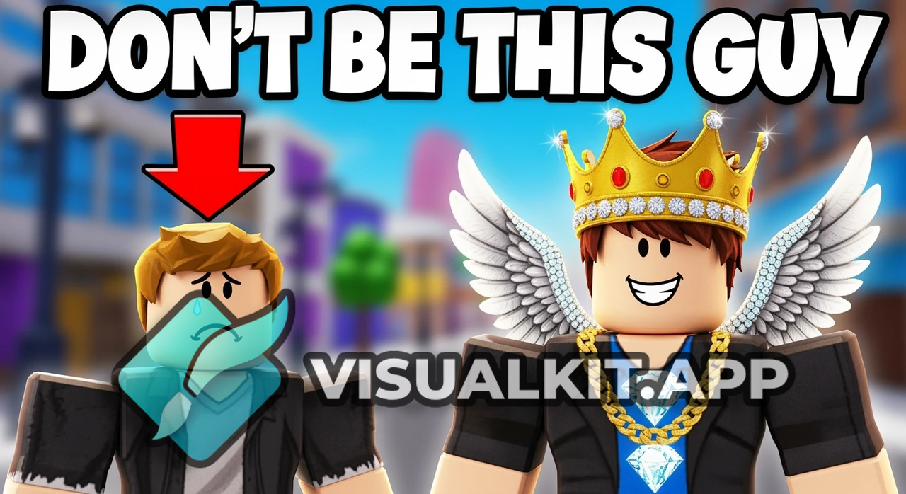 Don't Be This Guy — Poor vs Rich Roblox Characters Thumbnail