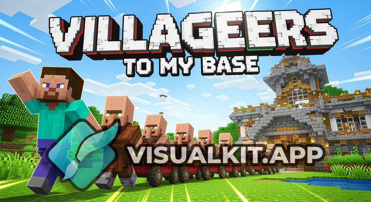Bringing Back Villagers to My Base — Minecraft Rescue Run