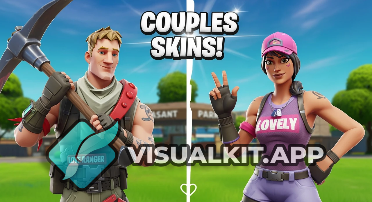 Fortnite Duo: My Girlfriend & I in Couple Skins Thumbnail