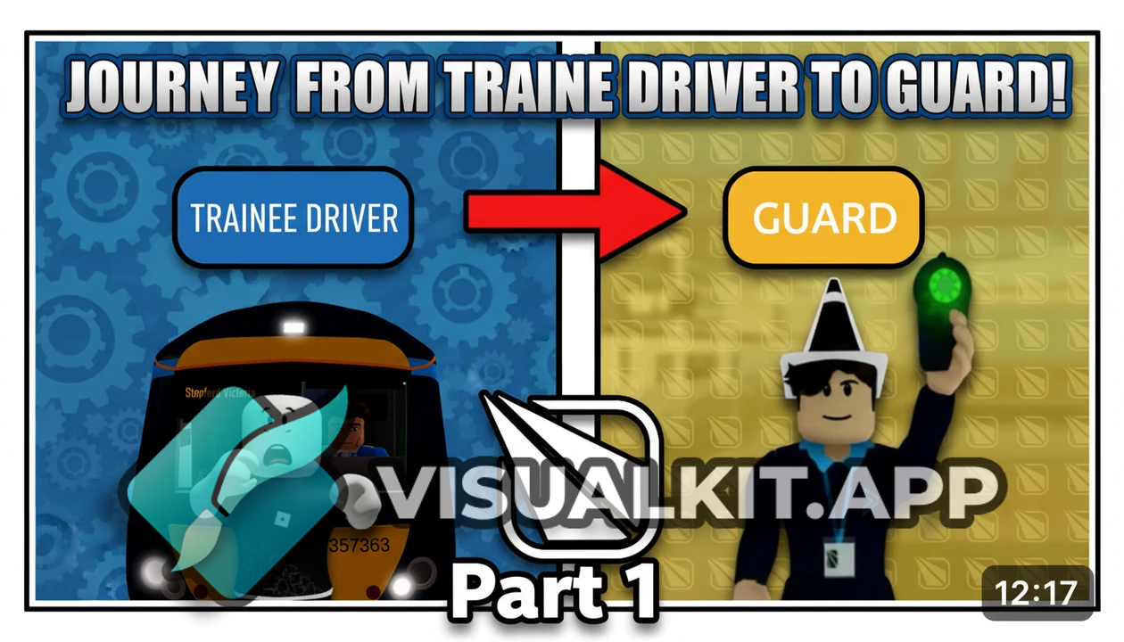 Roblox Journey: Trainee Driver to Guard - Part 1 | Epic Start
