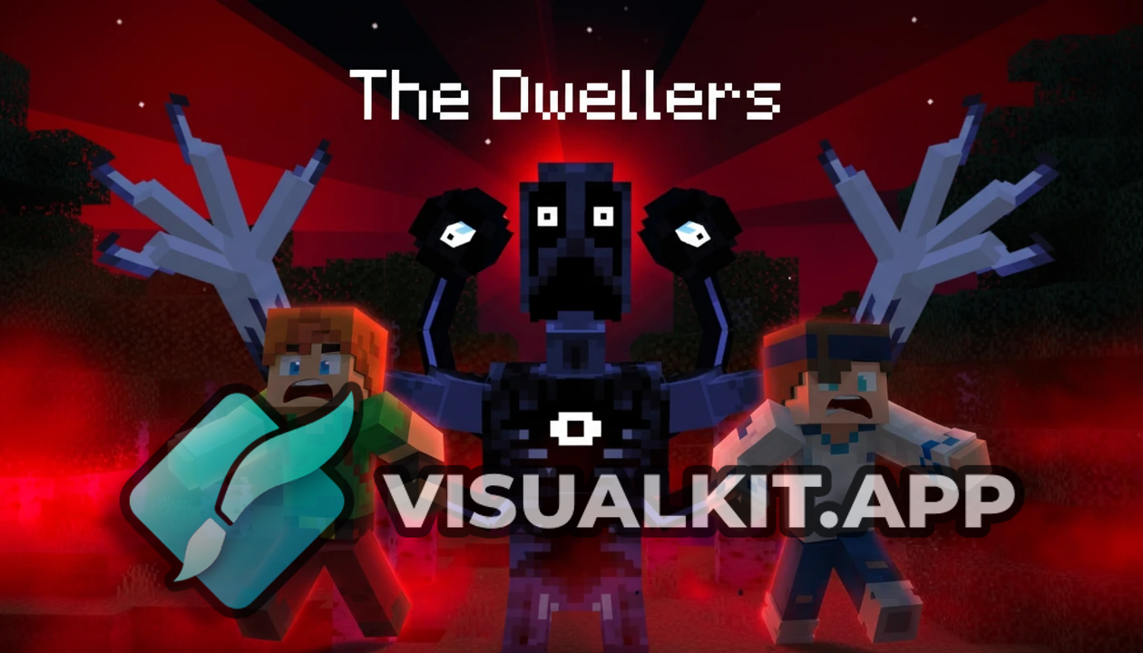 Minecraft: "The Dwellers" — Scared orange-haired & white-suit