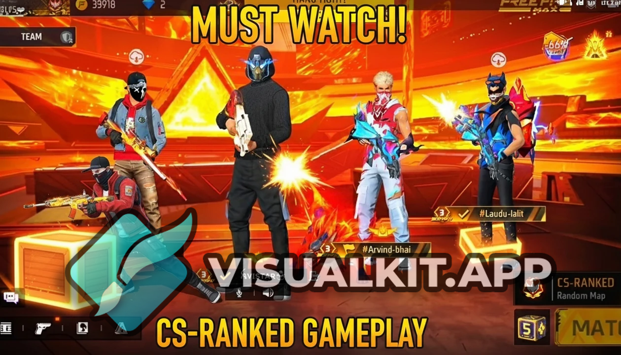 Cs Ranked Game Play Must Watch - Free-Fire Clutch Highlights