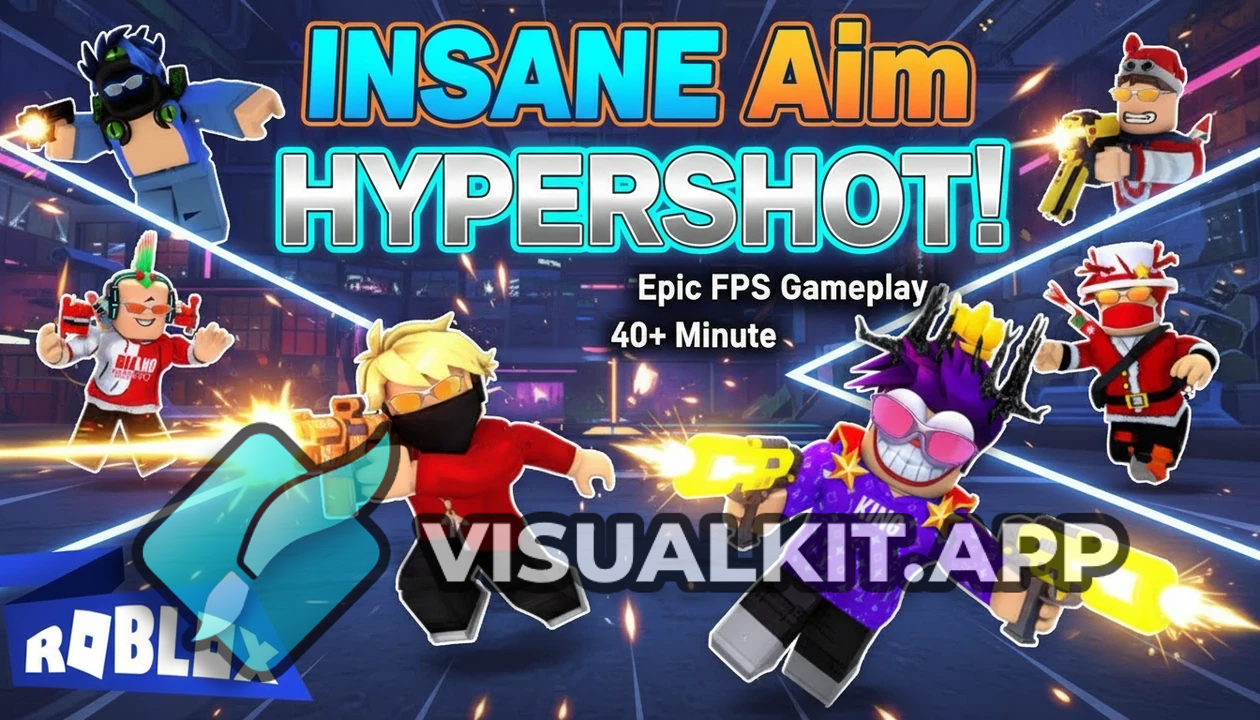 INSANE Aim in Roblox HYPERSHOT — Epic FPS Gameplay
