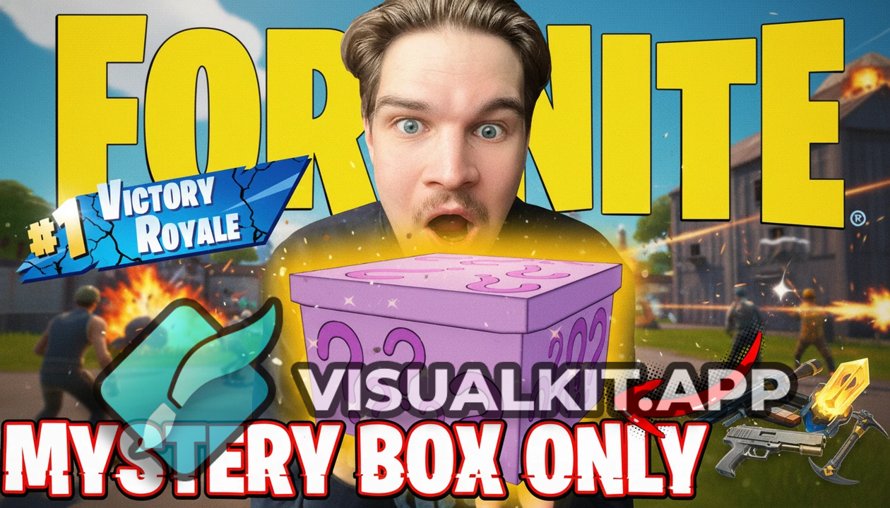 Using ONLY Mystery Box Loot CHALLENGE — Fortnite Loot Face-Off