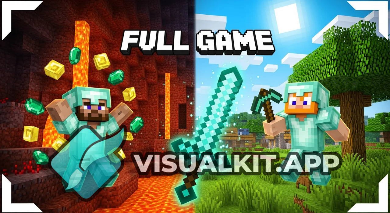 Minecraft Stream Start to Finish — Full Game Live Thumbnail