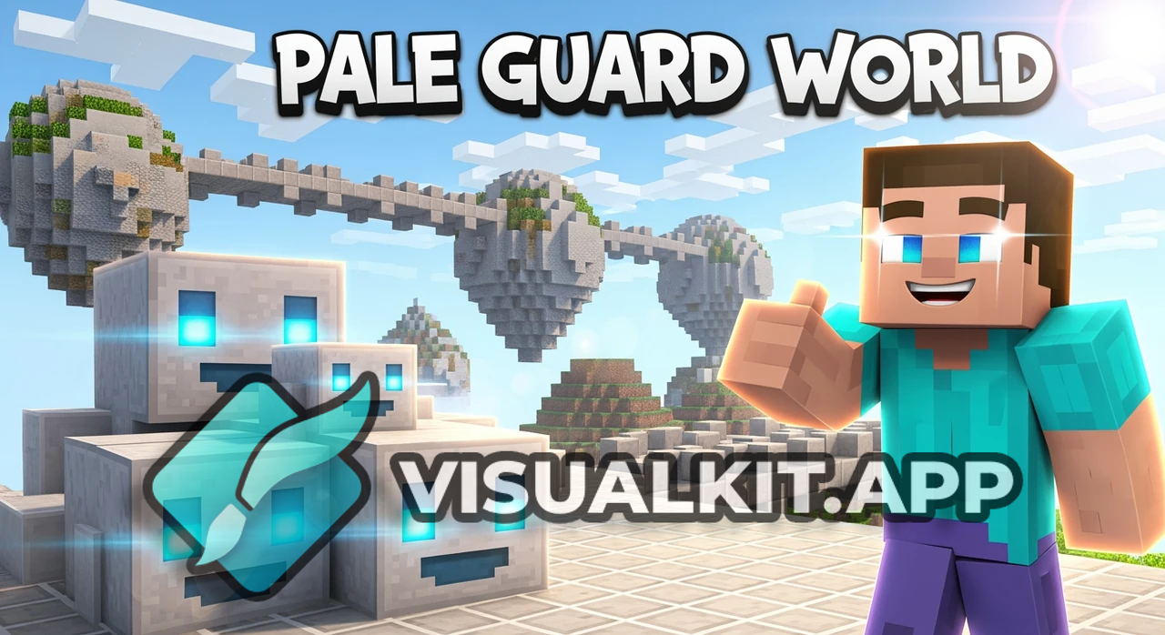 Minecraft: Player in a Pale Guard World — Friendly Welcome