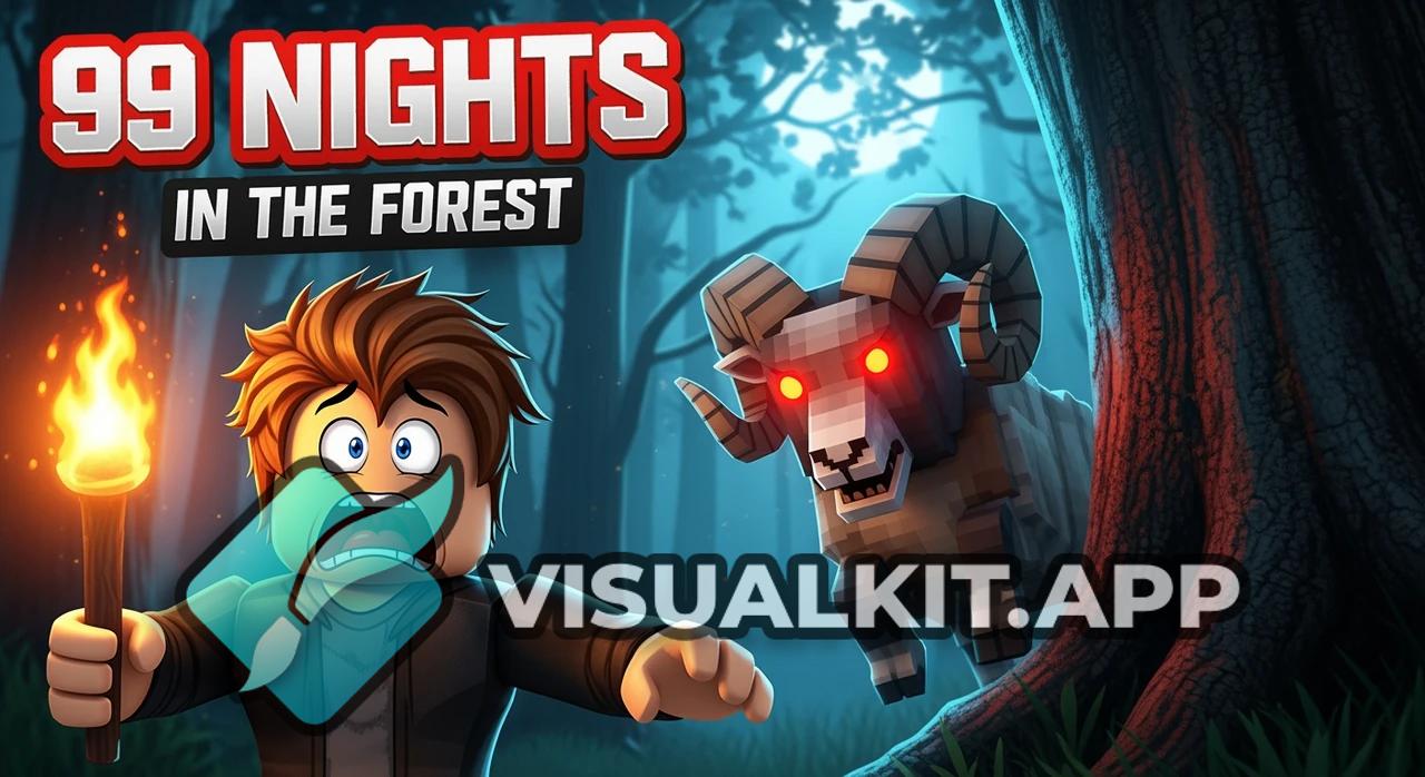 First Time 99 Nights in the Forest (Roblox) — Ram Hunt