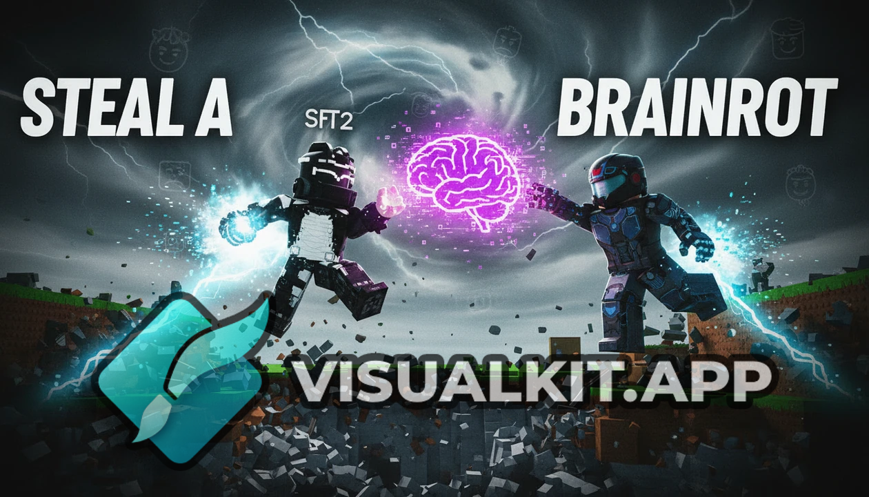 Roblox Cinematic Heist: 'steal a brainrot' Movie-Style Thumbnail