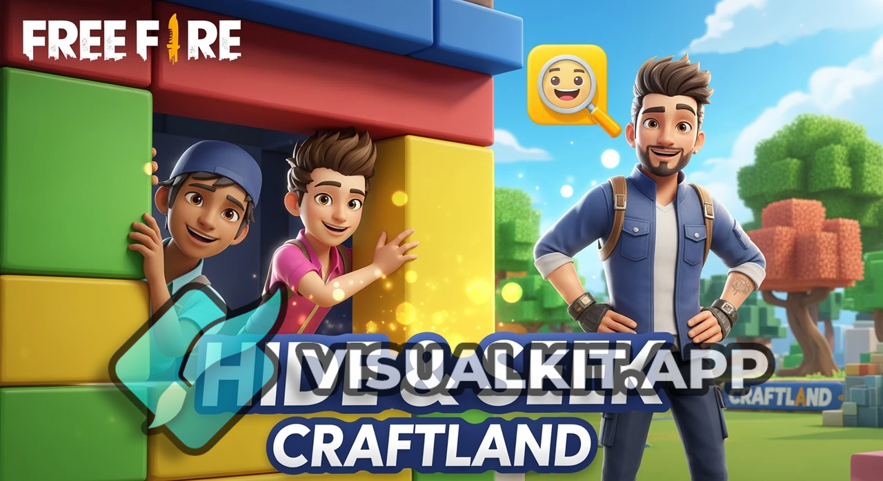 Hide and Seek Game in Free-Fire Craftland | Friendly Fun
