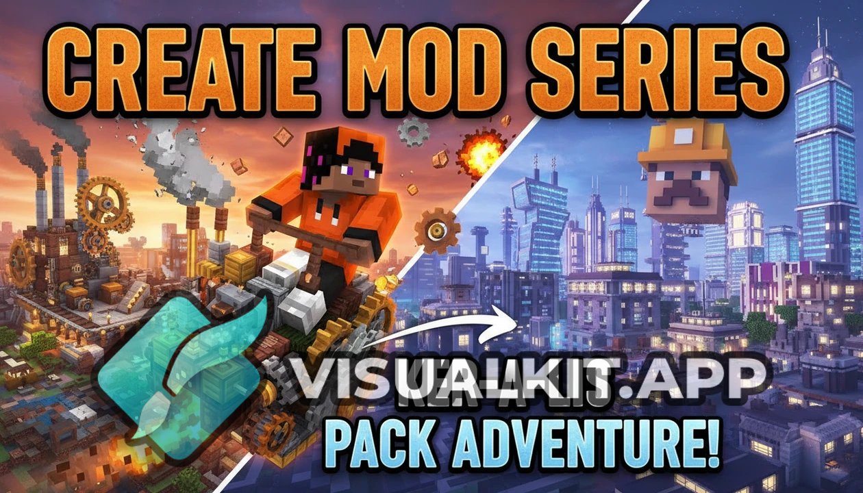 Minecraft Create Mod Series - Following Keralis' Pack