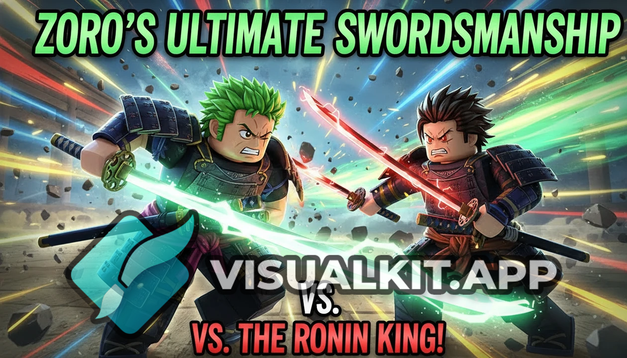 make it zoro instead of luffy in Roblox - Epic Avatar Swap