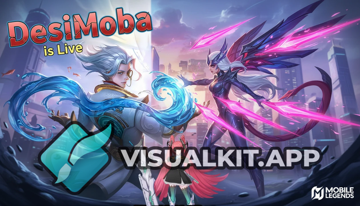 DesiMoba is live — Mobile Legends Stream Highlight Thumbnail