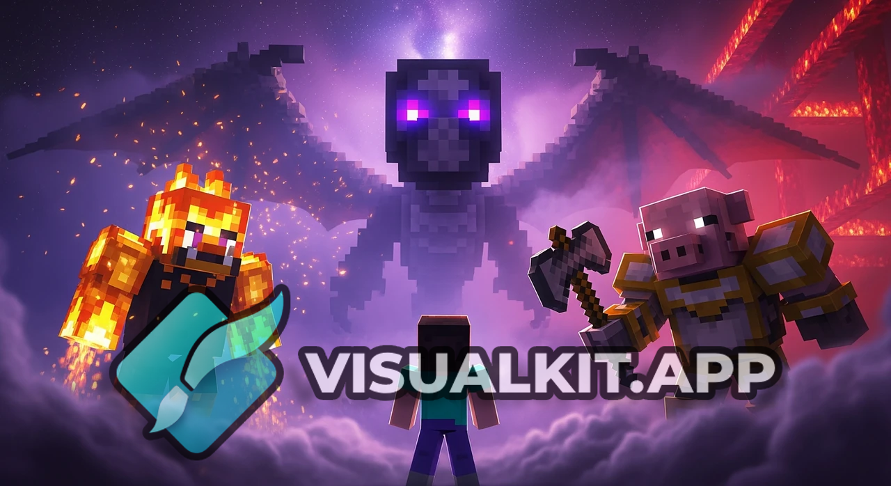 Dramatic Minecraft Speedrun: Hero vs Ender Dragon & Bosses