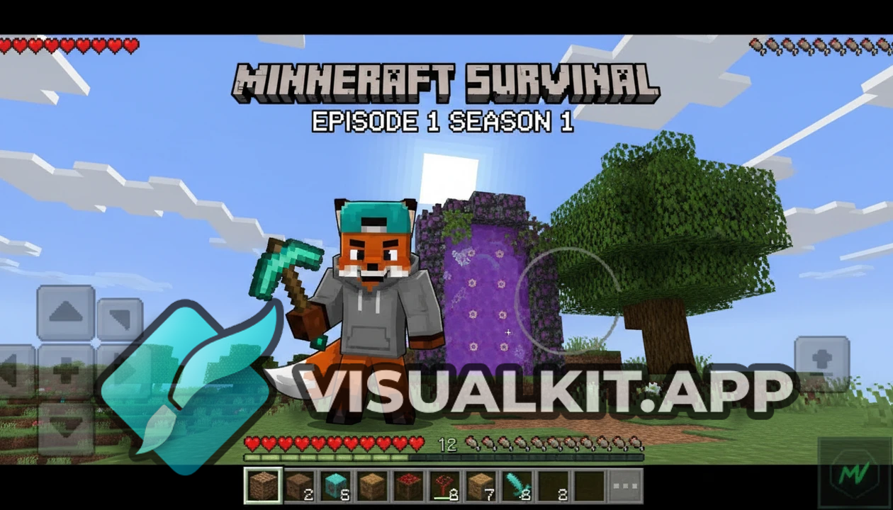 MINECRAFT SURVIVAL Episode 1 Season 1 - Fox by Ruide Portal