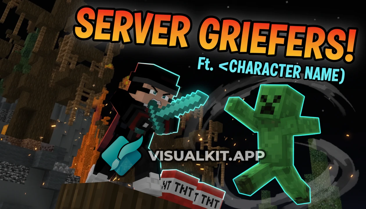 Minecraft: Somebody Bothering the Character in This Photo