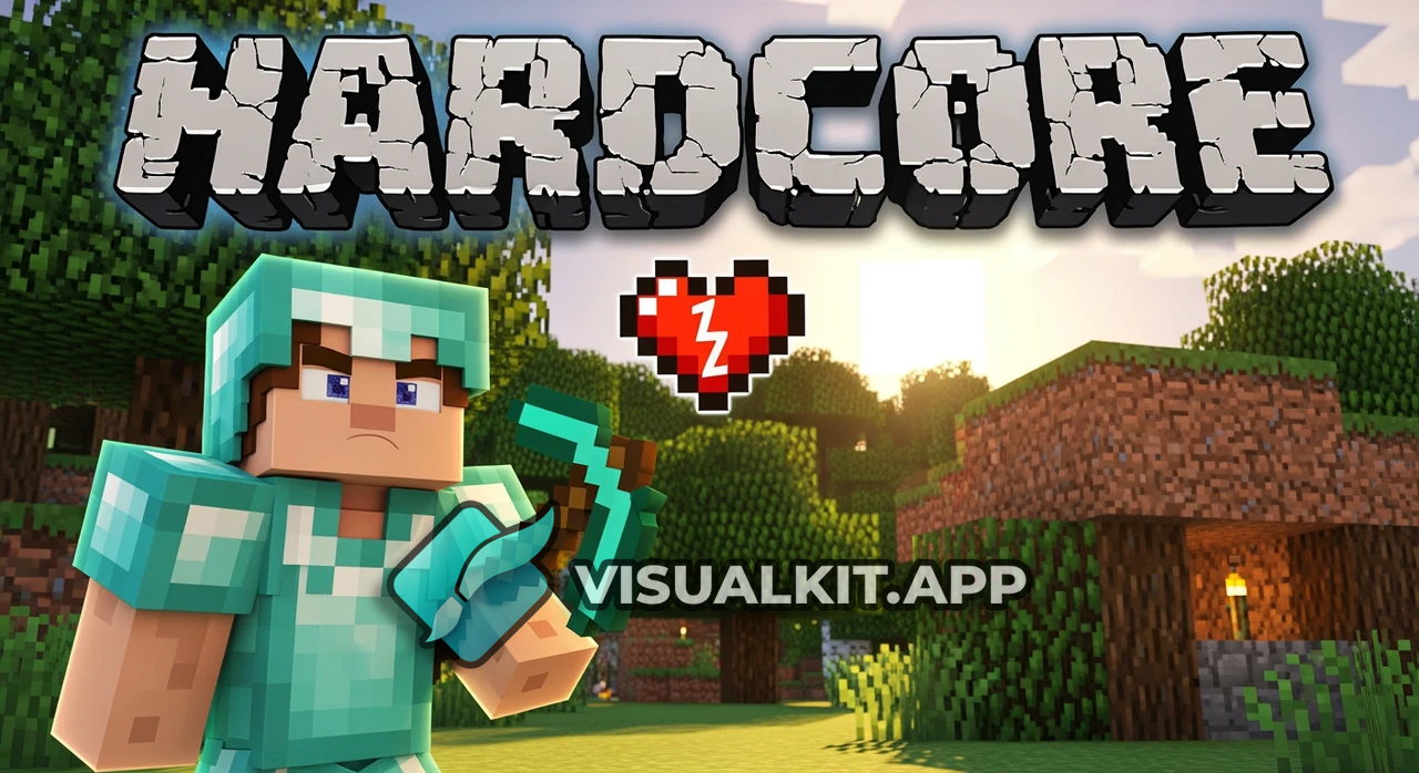 Starting a Minecraft Hardcore World: Day 1 Spawn & Gear