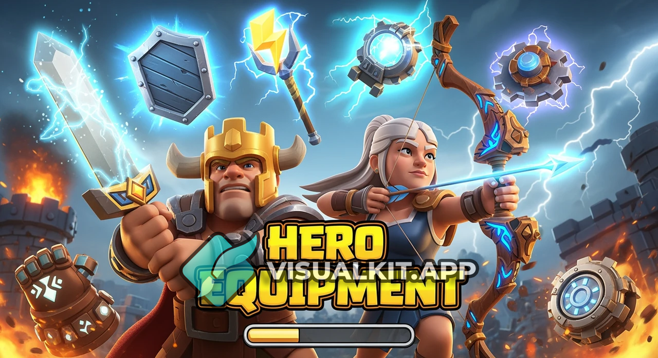 Clash of Clans hero equibment — Epic Hero Gear Guide