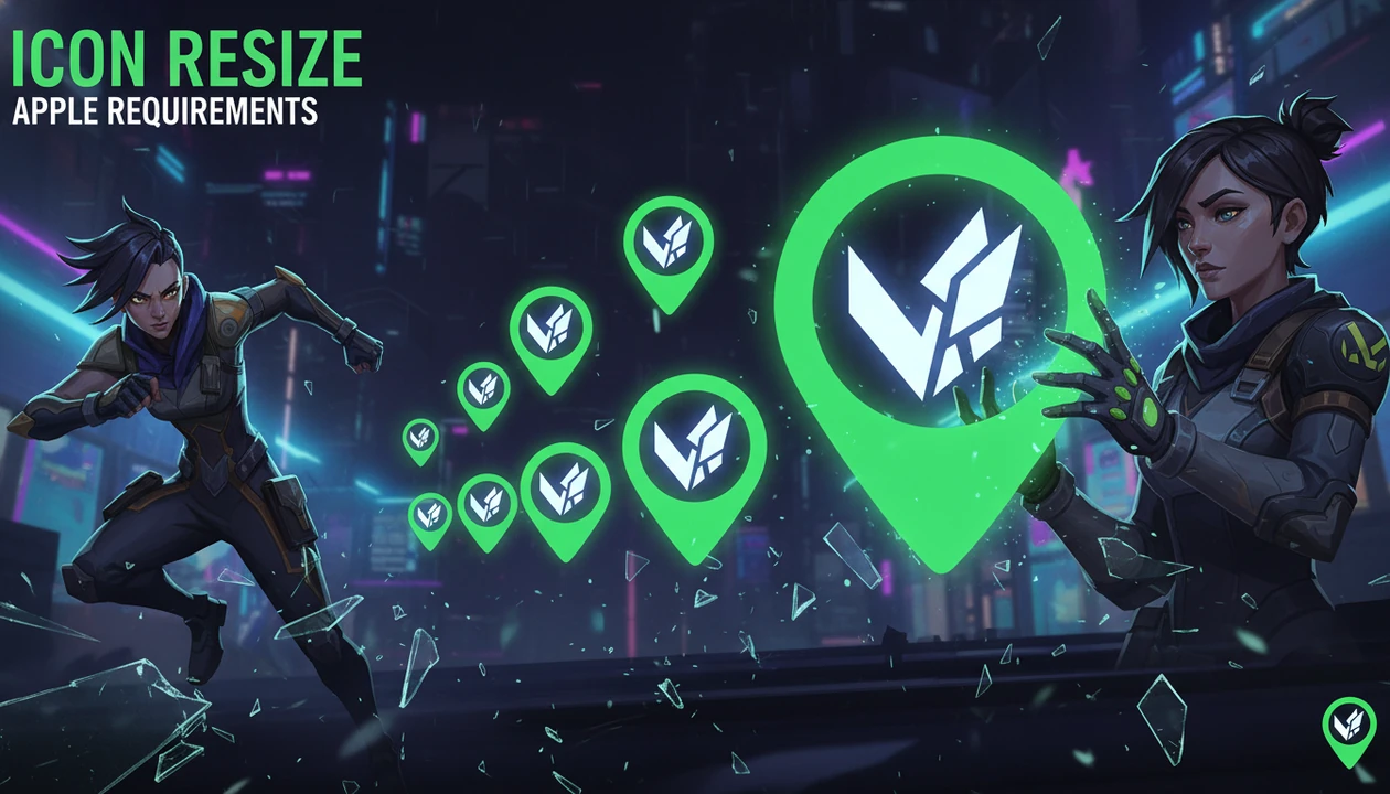 It is a picture of an icon. I just need the image in the bunch of different sizes that apple requires.